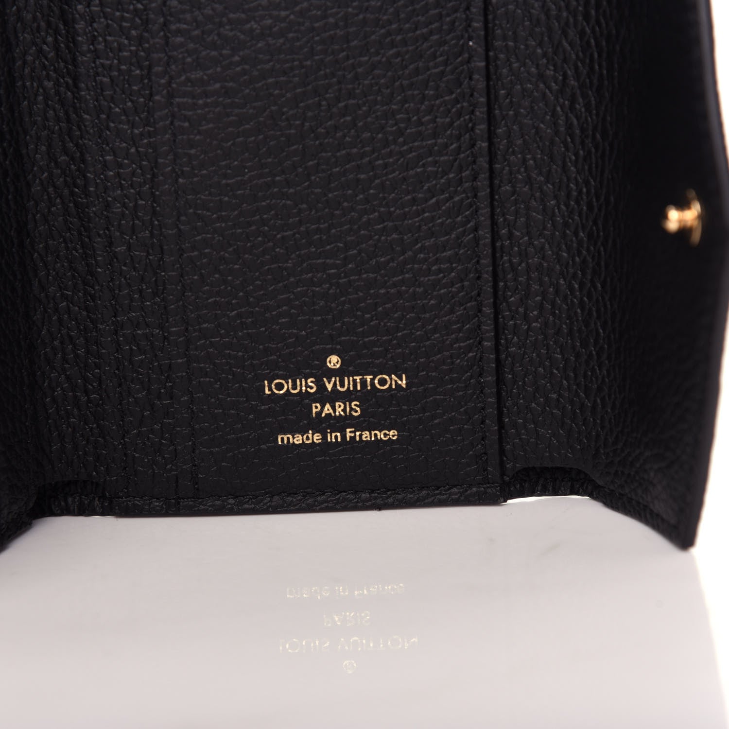 Louis Vuitton Empreinte Zoe Wallet Black 6 of 8
