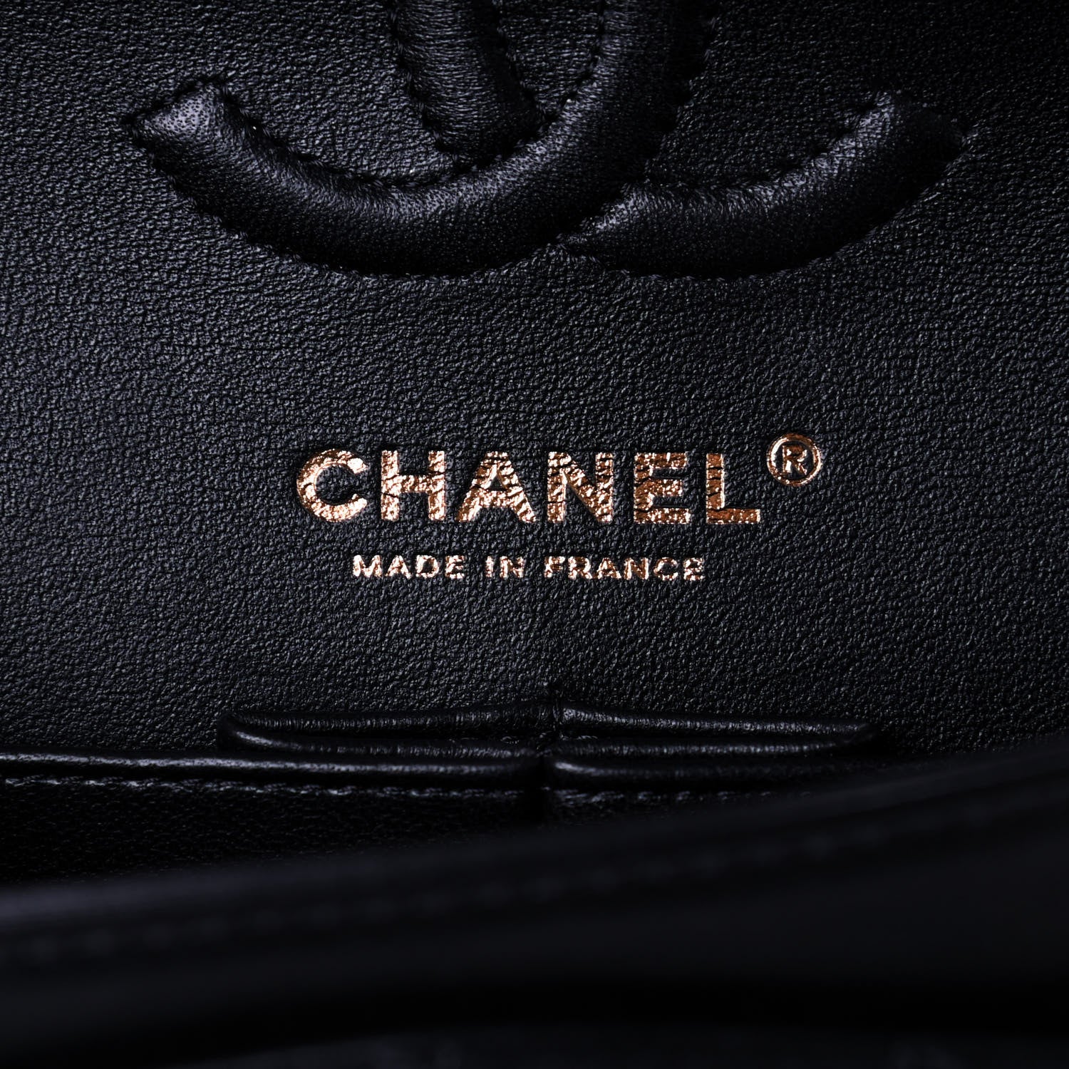 Chanel Lambskin Quilted Small Double Flap Black 14 of 16