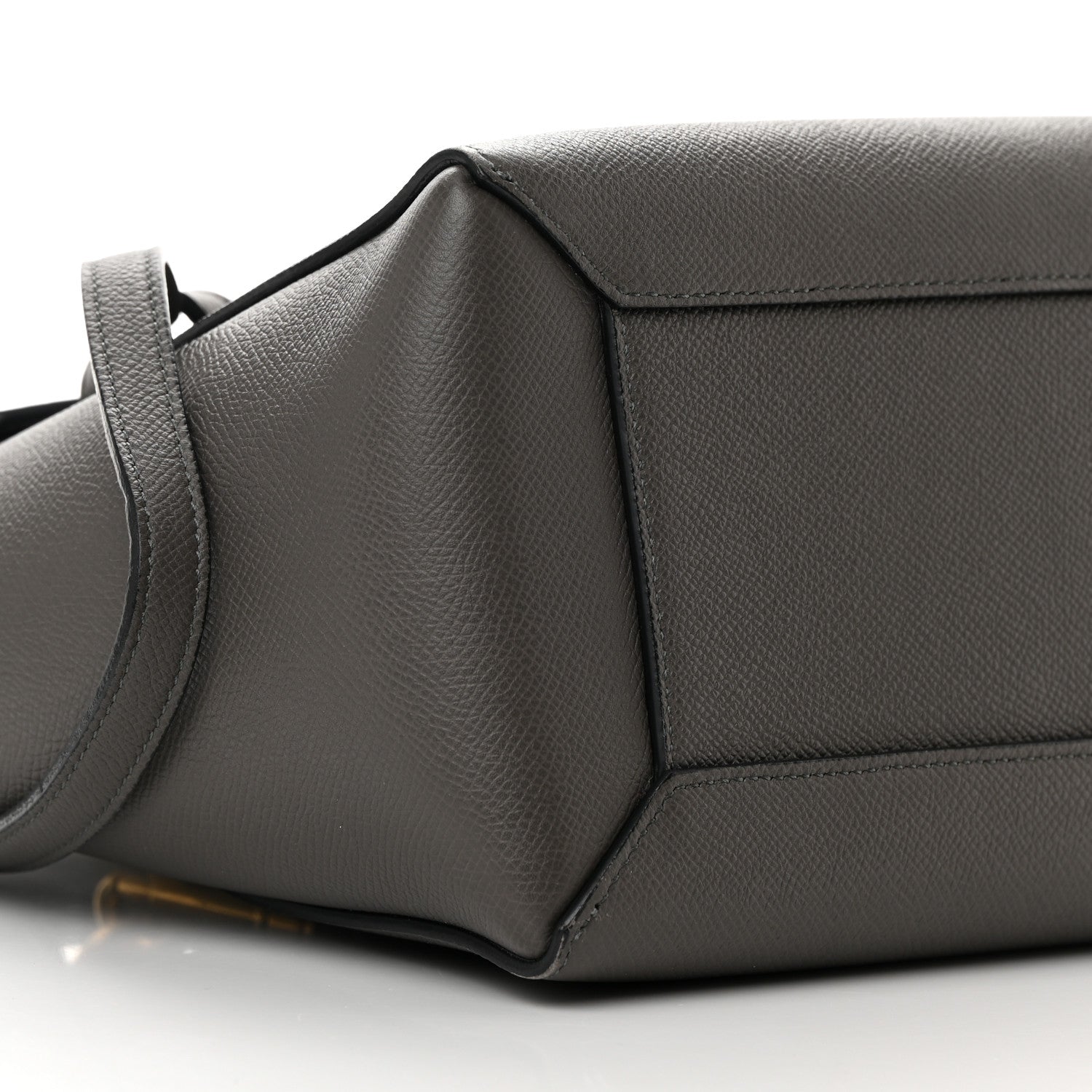 Celine Baby Grained Calfskin Micro Belt Bag Grey 10 of 18