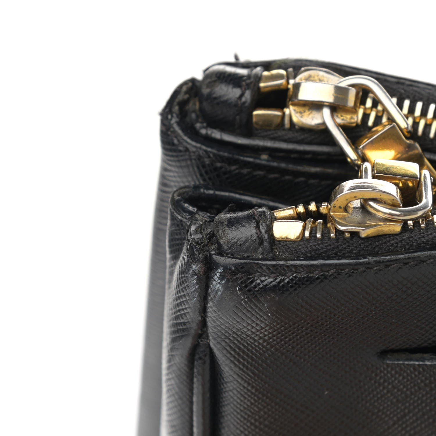 Prada Saffiano Large Galleria Double Zip Tote Black 25 of 29