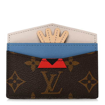 Louis Vuitton Monogram Tribal Mask Card Holder 1 of 7