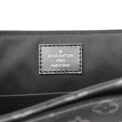 Louis Vuitton Monogram Eclipse District PM Black 6 of 10