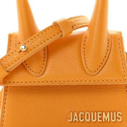 Jacquemus Goatskin Le Chiquito Dark Orange 7 of 9