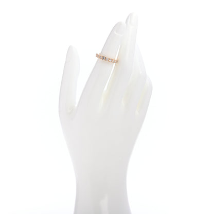 Cartier 18K Yellow Gold Diamond Lanieres Eternity Ring 47 4 2 of 4