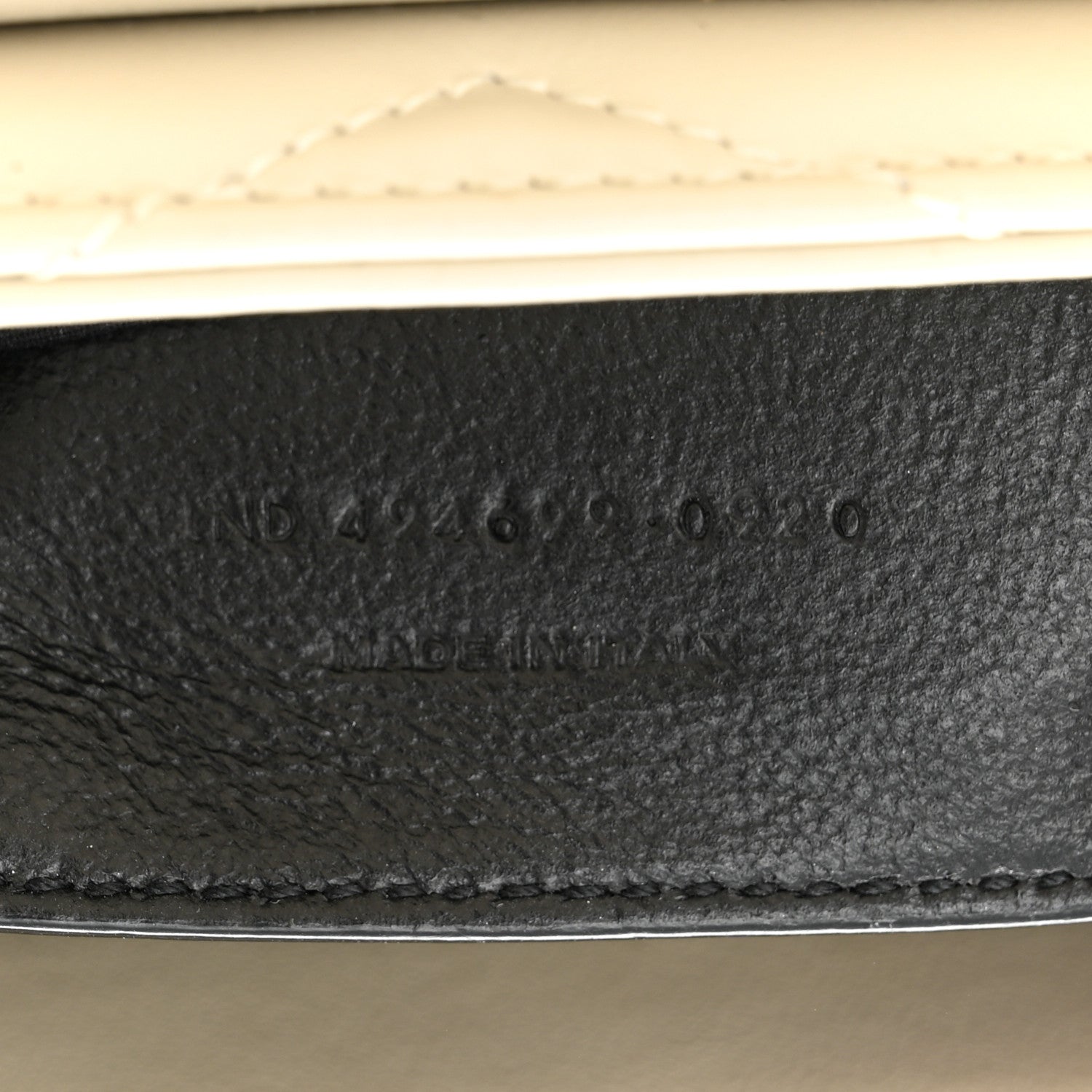 Saint Laurent Calfskin Y Quilted Monogram Small Loulou Chain Satchel Crema Soft 7 of 13