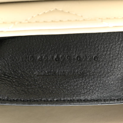 Saint Laurent Calfskin Y Quilted Monogram Small Loulou Chain Satchel Crema Soft 7 of 13