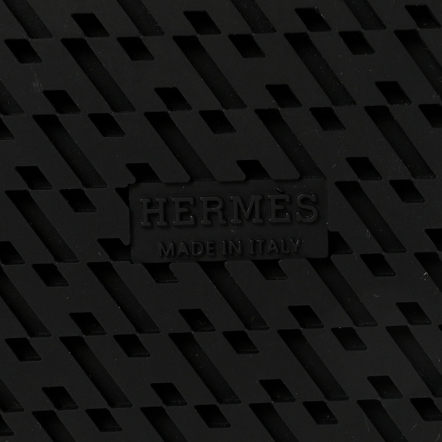 Hermes Calfskin Woolskin Womens Chypre Sandals 35.5 Black Ecru 7 of 9