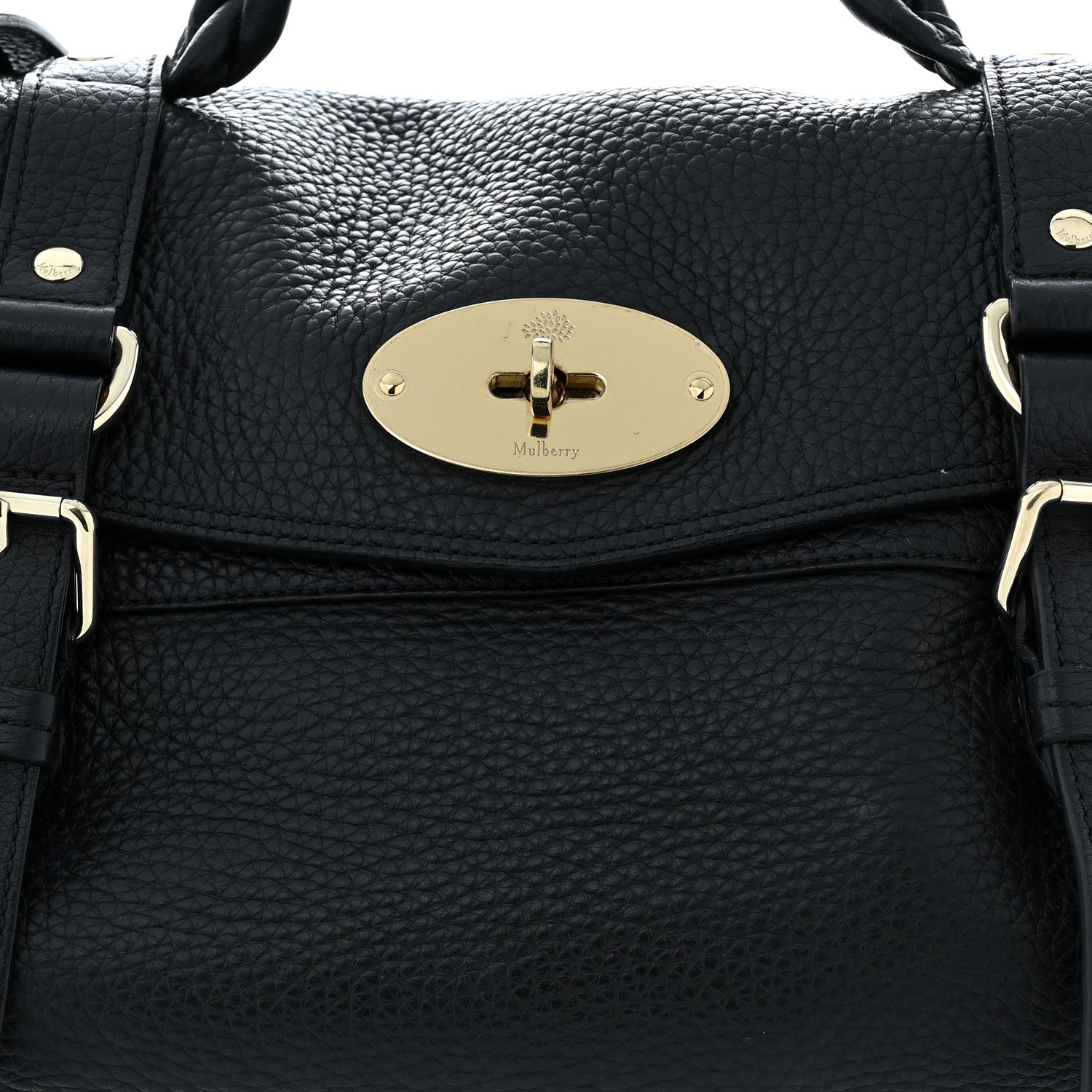 Mulberry Heavy Grain Medium Alexa Black 8 of 10