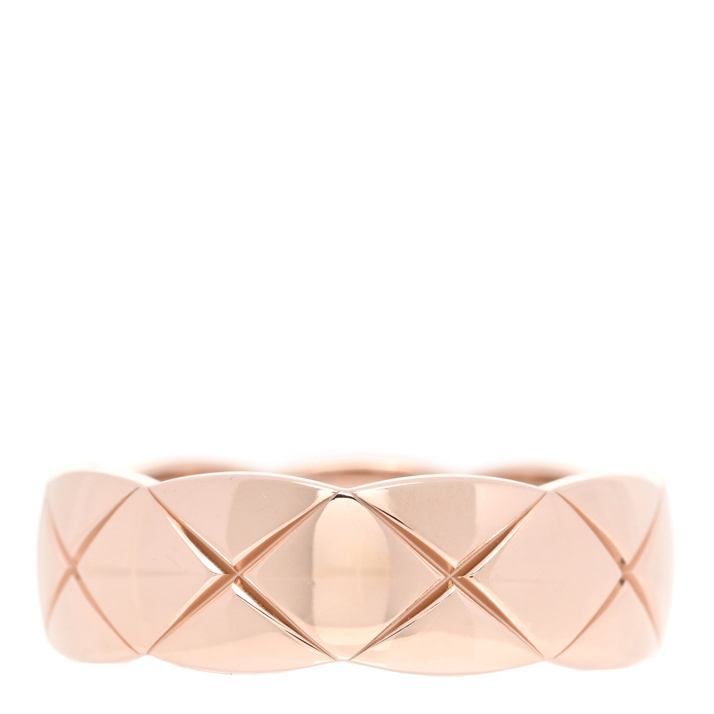18K Beige Gold Small Coco Crush Ring 57 8