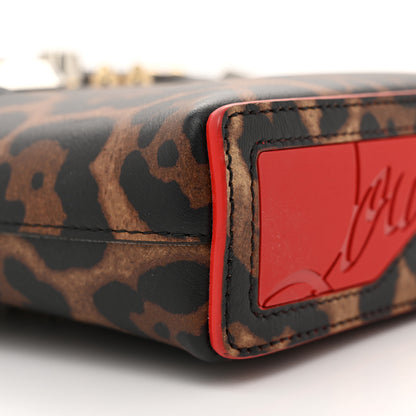 Christian Louboutin Calfskin Leopard Mini North South Cabata Tote Multicolor 8 of 9