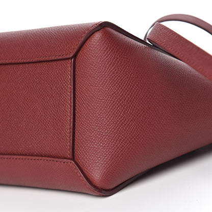 Celine Grained Calfskin Nano Belt Bag Ruby 10 of 11