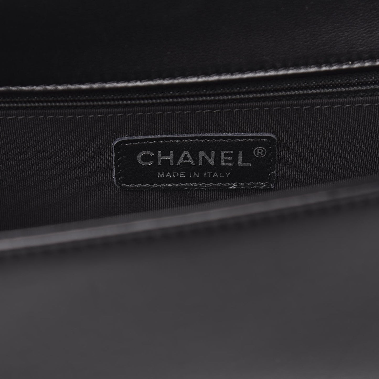 Lambskin Quilted New Medium Boy Flap Black