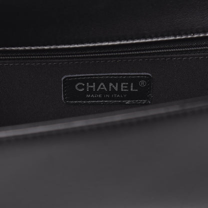 Chanel Lambskin Quilted New Medium Boy Flap Black 7 of 13