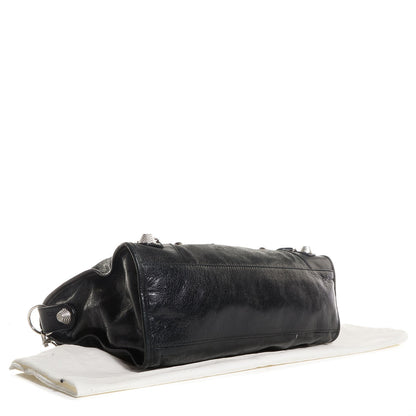 Balenciaga Agneau Giant 21 Silver Hardware City Black 4 of 11
