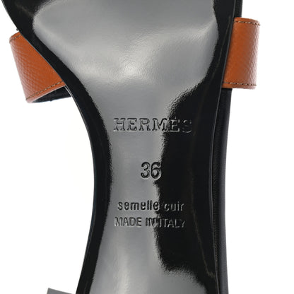 Hermes Epsom Oasis Sandals 36 Gold 6 of 9