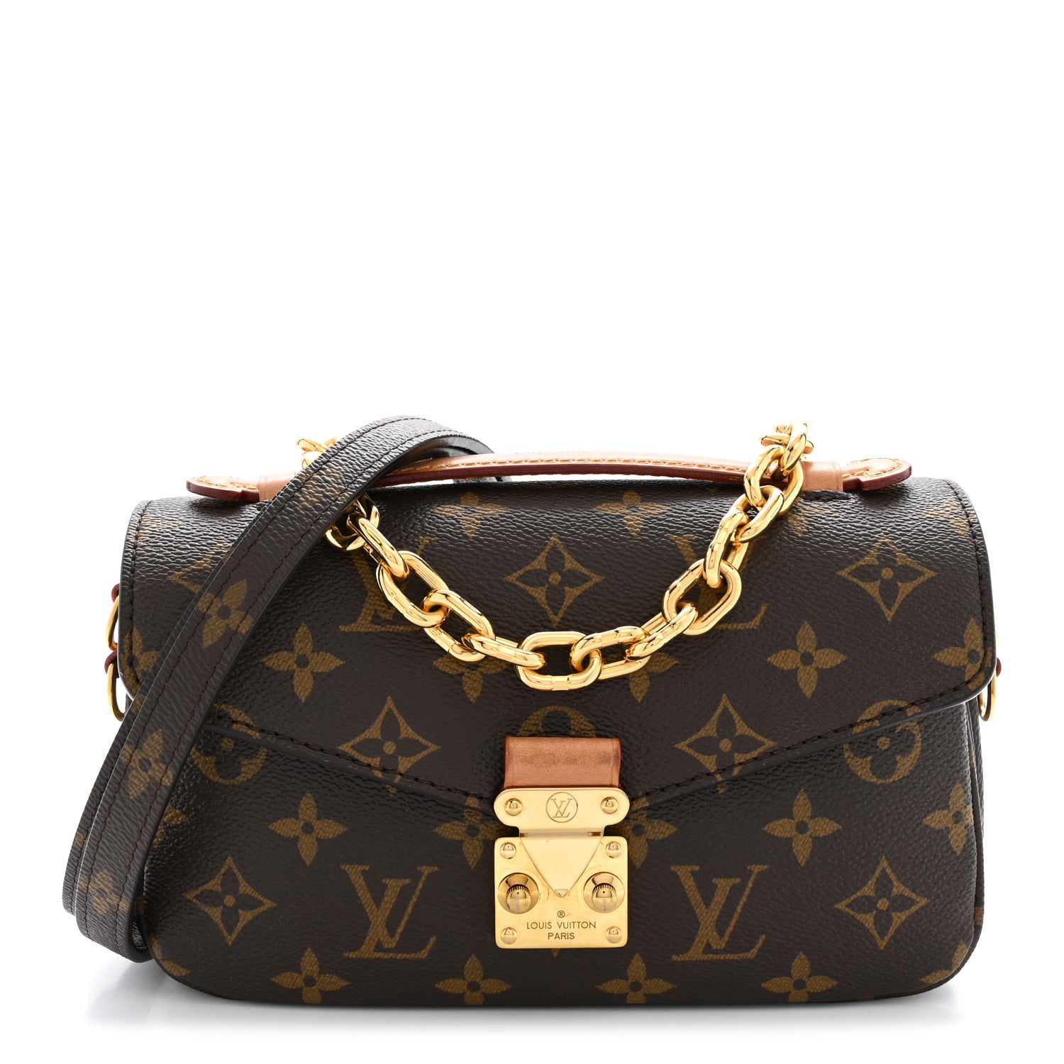 Louis Vuitton Monogram Pochette Metis East West 1 of 10