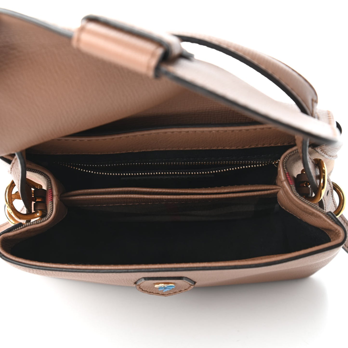Derby Calfskin House Check Small Camberley Dark Sand