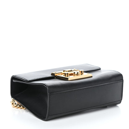 Gucci Calfskin Small Padlock Shoulder Bag Black 4 of 8