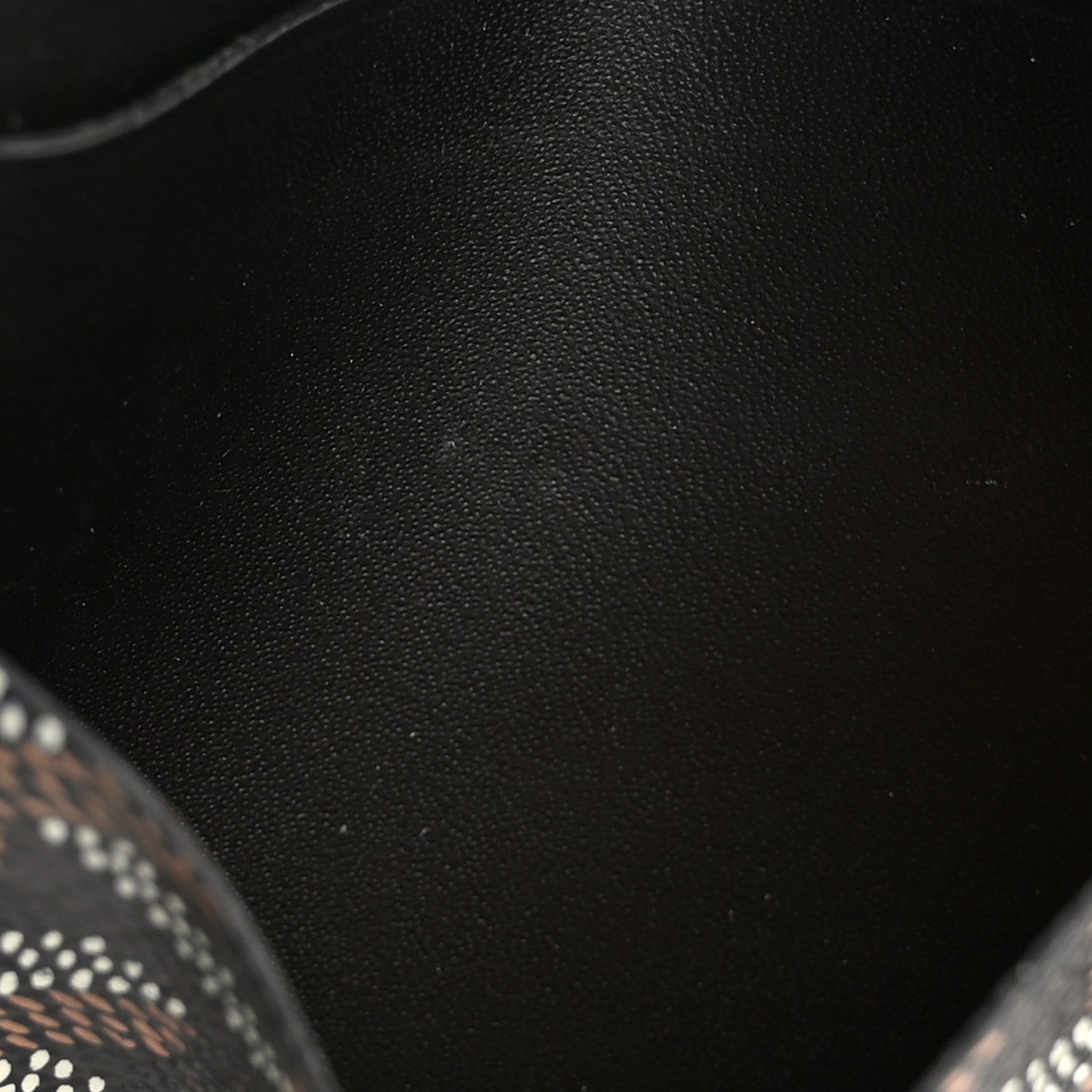 Goyard Goyardine Saint Sulpice Card Holder Black 7 of 8