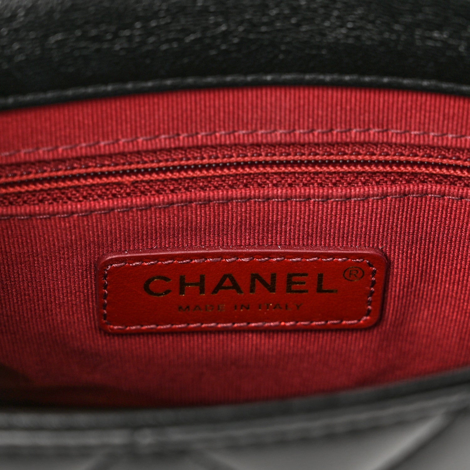 Chanel Lambskin Quilted Small Side Note Flap Black 6 of 12