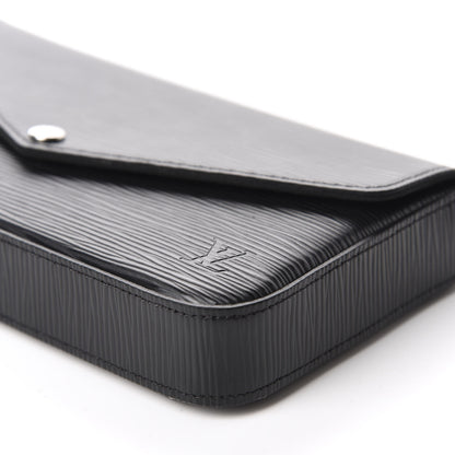 Louis Vuitton Epi Pochette Felicie Black 7 of 10