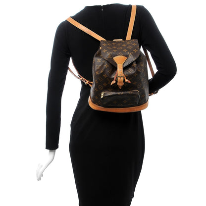 Louis Vuitton Monogram Montsouris MM Backpack 2 of 11