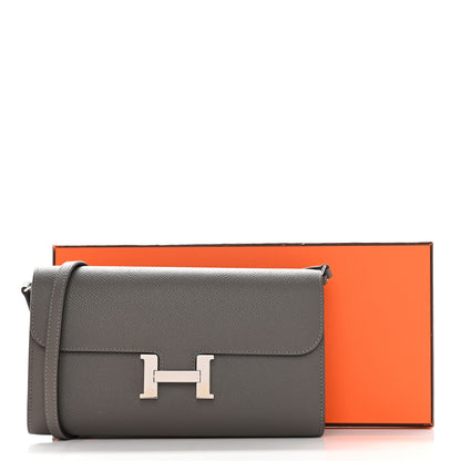 Hermes Epsom Constance Long To Go Wallet Gris Meyer 11 of 11