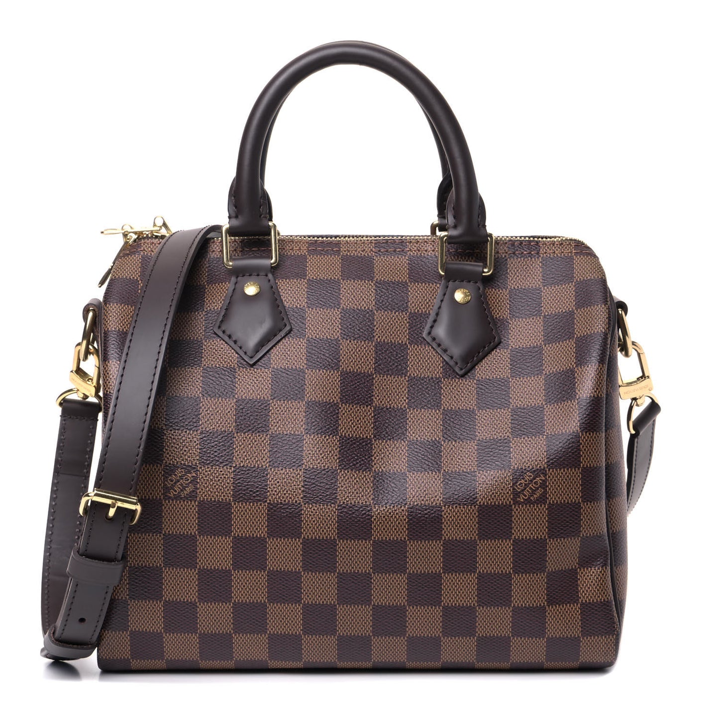Damier Ebene Speedy Bandouliere 25