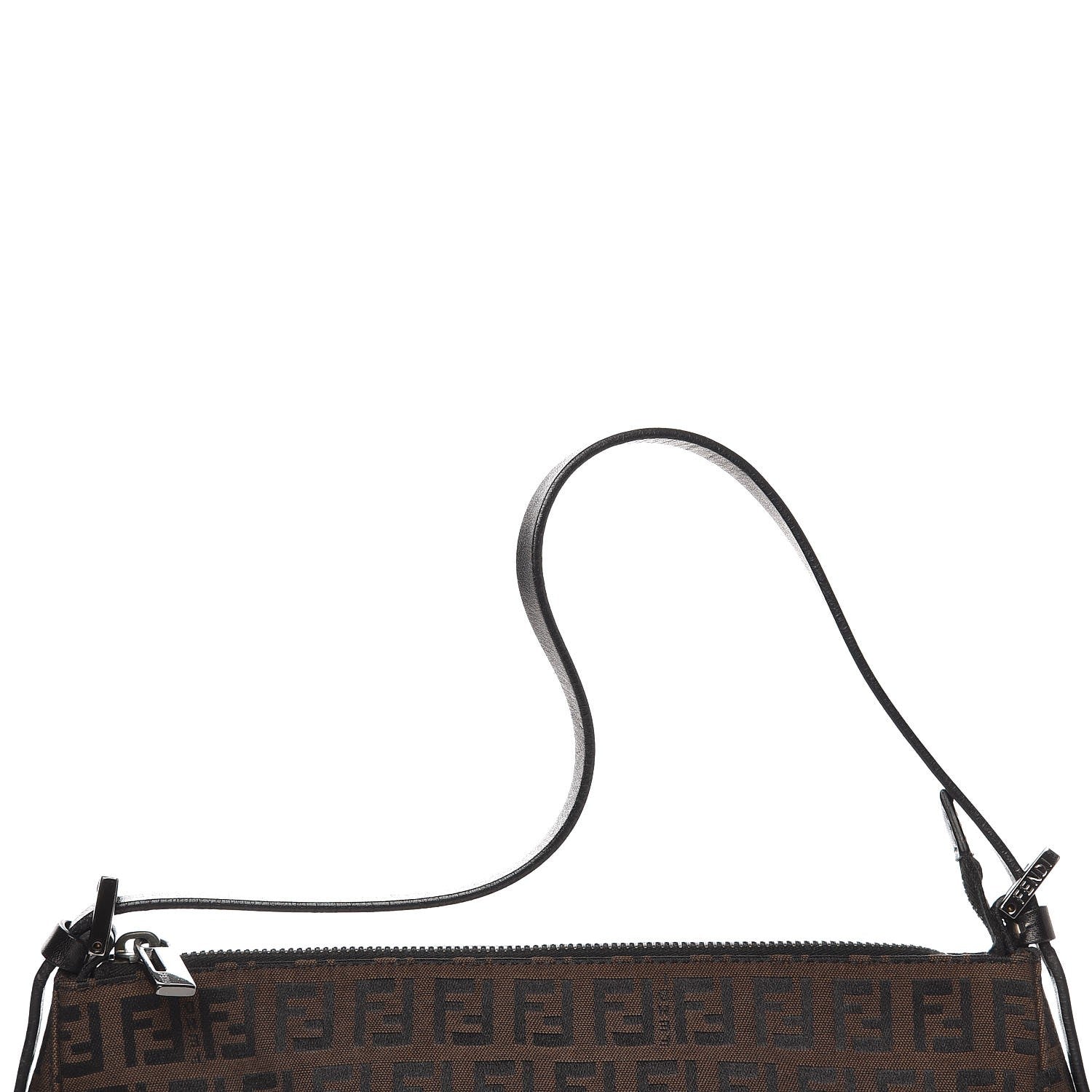 Fendi Zucchino Pochette Tobacco Moro 13 of 13