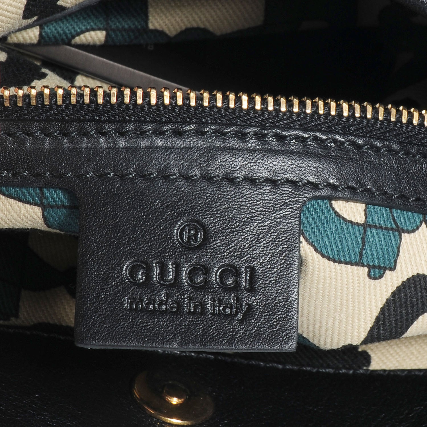 Gucci Guccissima 85th Anniversary Horsebit Hobo Black 72303