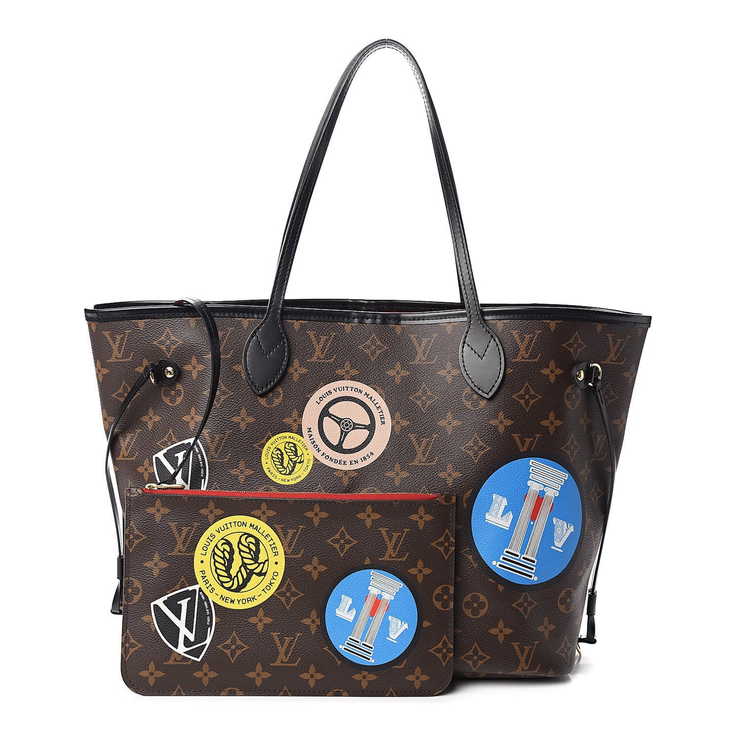 Monogram World Tour Neverfull MM
