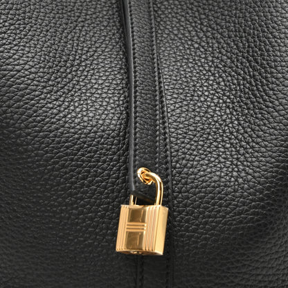 Hermes Taurillon Clemence Picotin Lock 22 MM Black 7 of 9