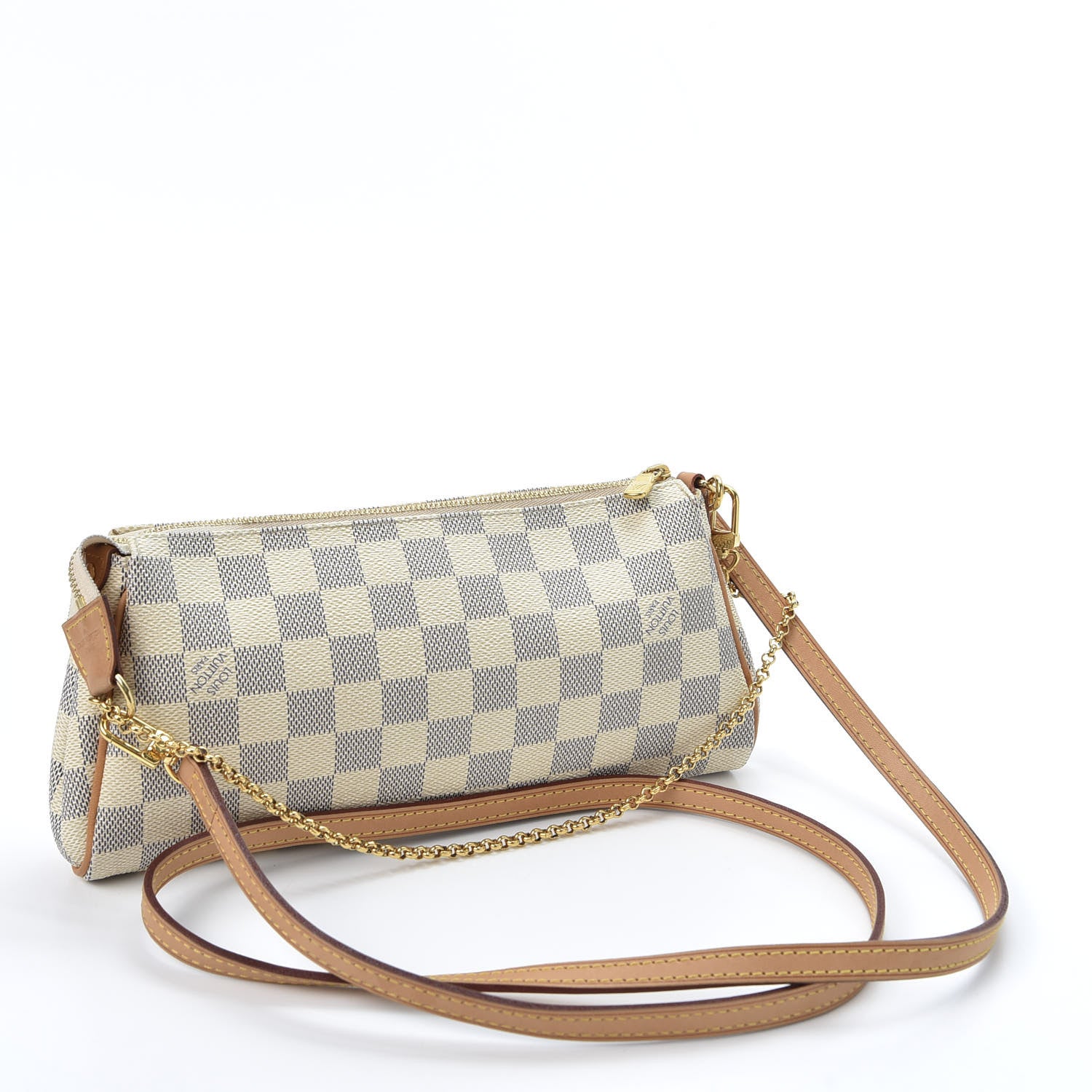 Louis Vuitton Damier Azur Eva Clutch 2 of 10