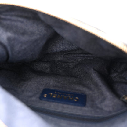 Chanel Lambskin Quilted Resin Bi-Color Waist Bag Fanny Pack Black 5 of 13