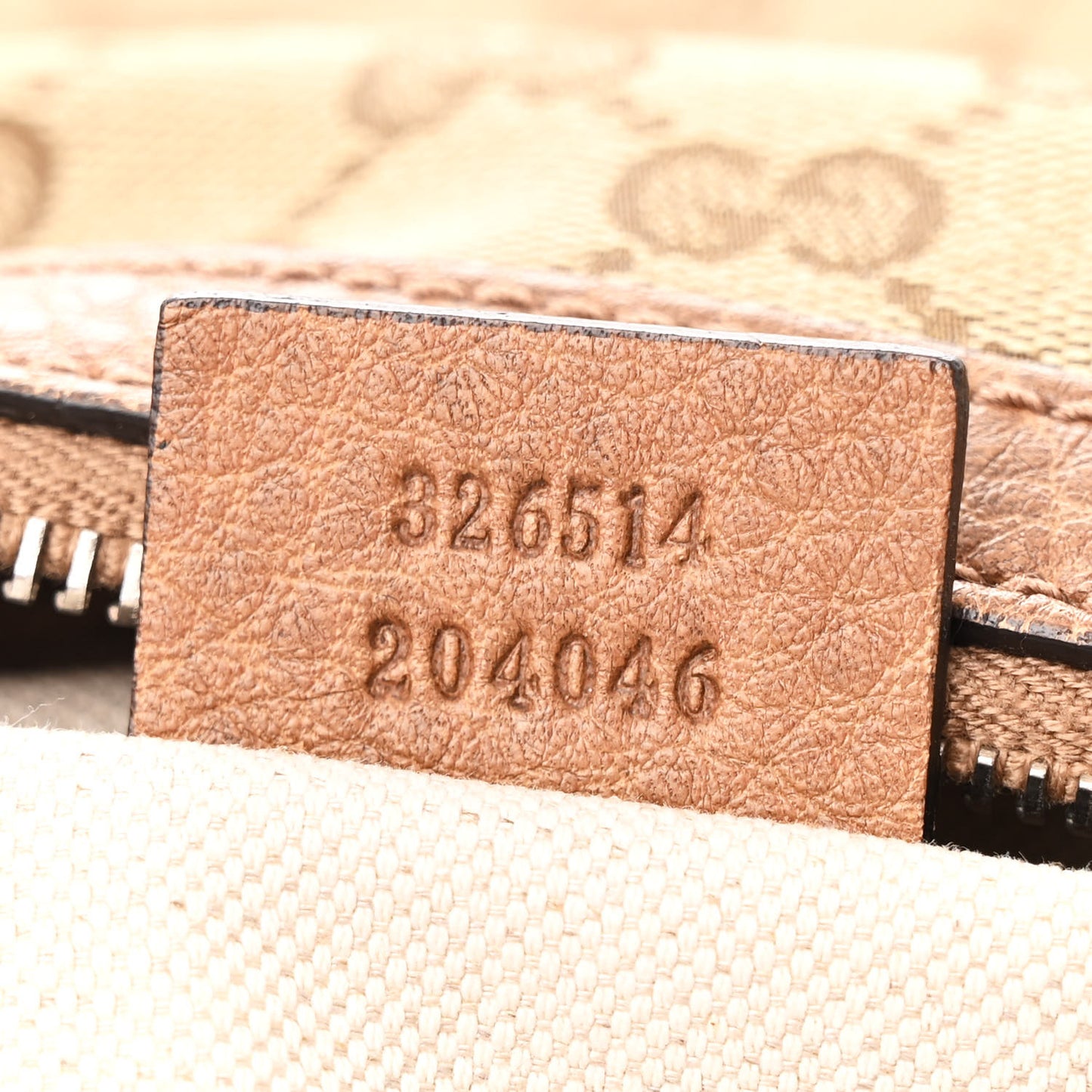 Monogram Old Libeccio Small Miss GG Hobo Beige Ebony Light Brown