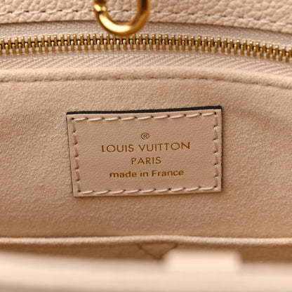 Louis Vuitton Empreinte Monogram Giant Onthego MM Creme 6 of 9