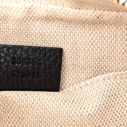 Gucci Pebbled Calfskin Small Soho Disco Bag Black 7 of 10