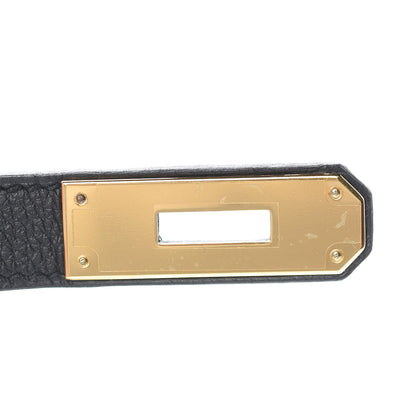 Hermes Togo Kelly Retourne 28 Black 31 of 40