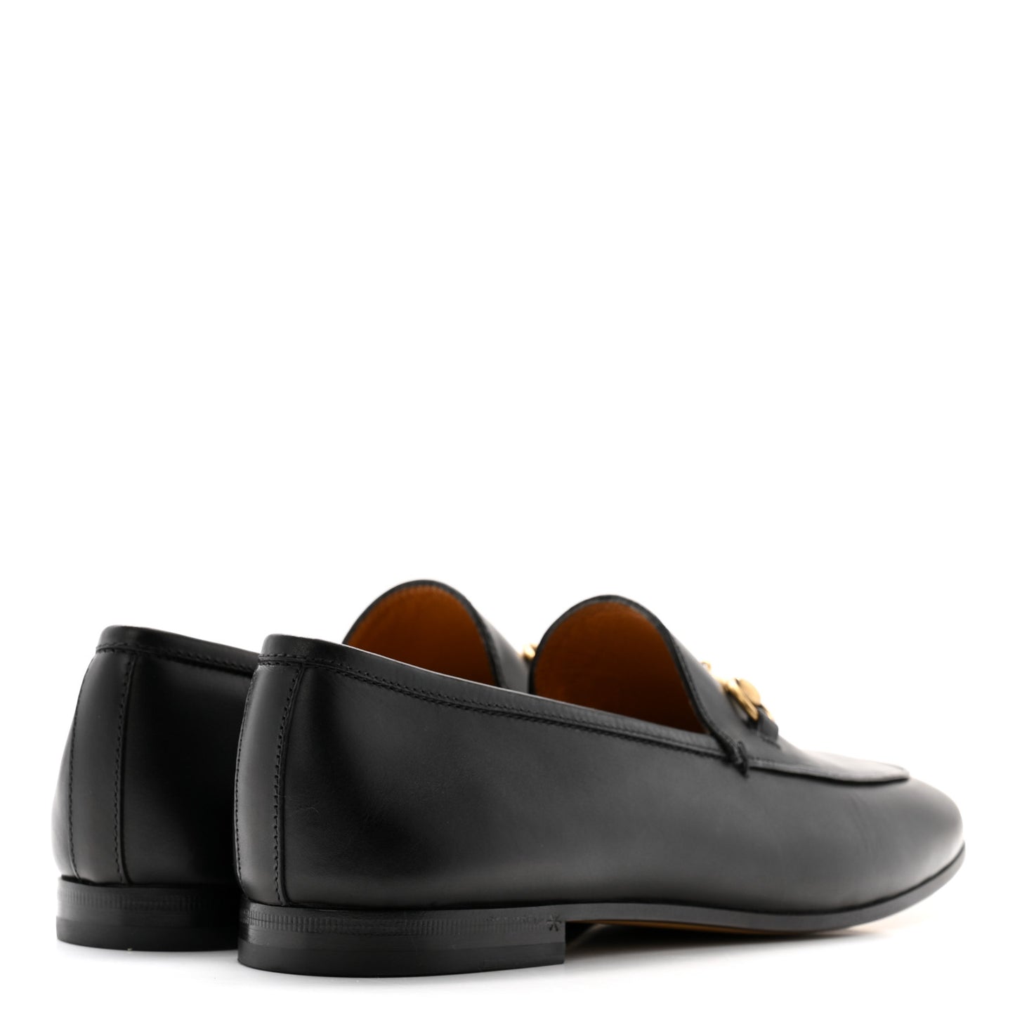 Calfskin Horsebit Womens Jordaan Loafers 39.5 Black