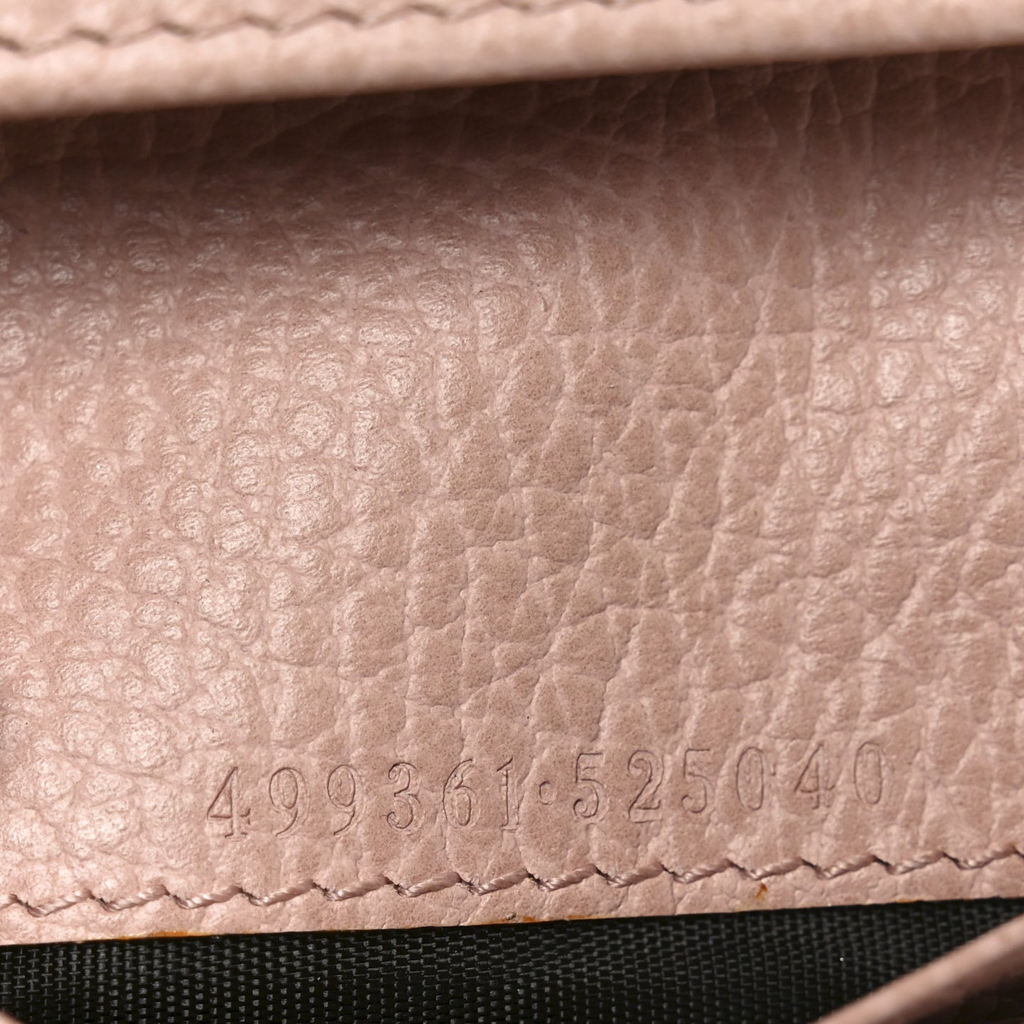 Pebbled Calfskin Butterfly Card Case Perfect Pink