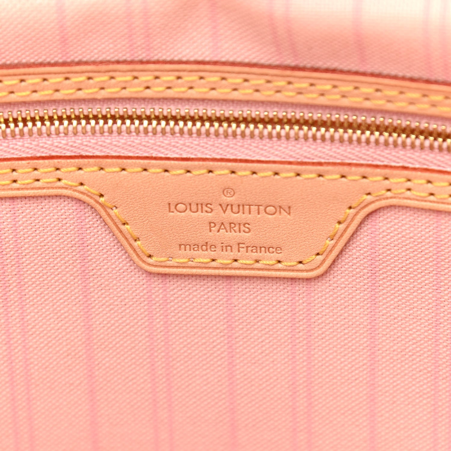 Louis Vuitton Damier Azur Delightful PM Rose Ballerine 6 of 10