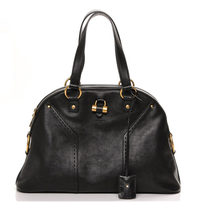 Saint Laurent Calfskin Large Muse Black 1 of 6