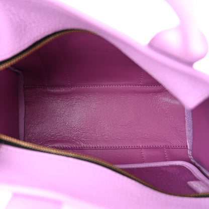 Marc Jacobs Grained Calfskin Small The Tote Bag Regal Orchid 5 of 11