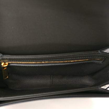 Celine Shiny Calfskin Teen Cuir Triomphe Anthracite 4 of 8