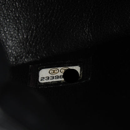Chanel Lambskin Chevron Quilted Mini Rectangular Flap Black 8 of 8
