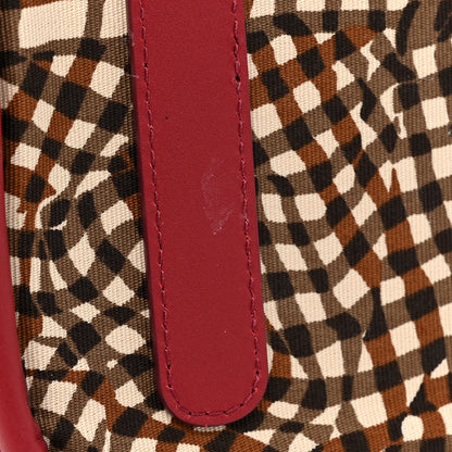 MCM Visetos Medium Liz Reversible Shopper Tote Beige Red 15 of 15