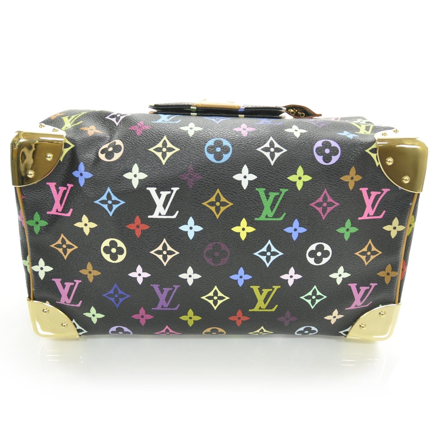 Louis Vuitton Monogram Multicolor Speedy 30 Black 4 of 9