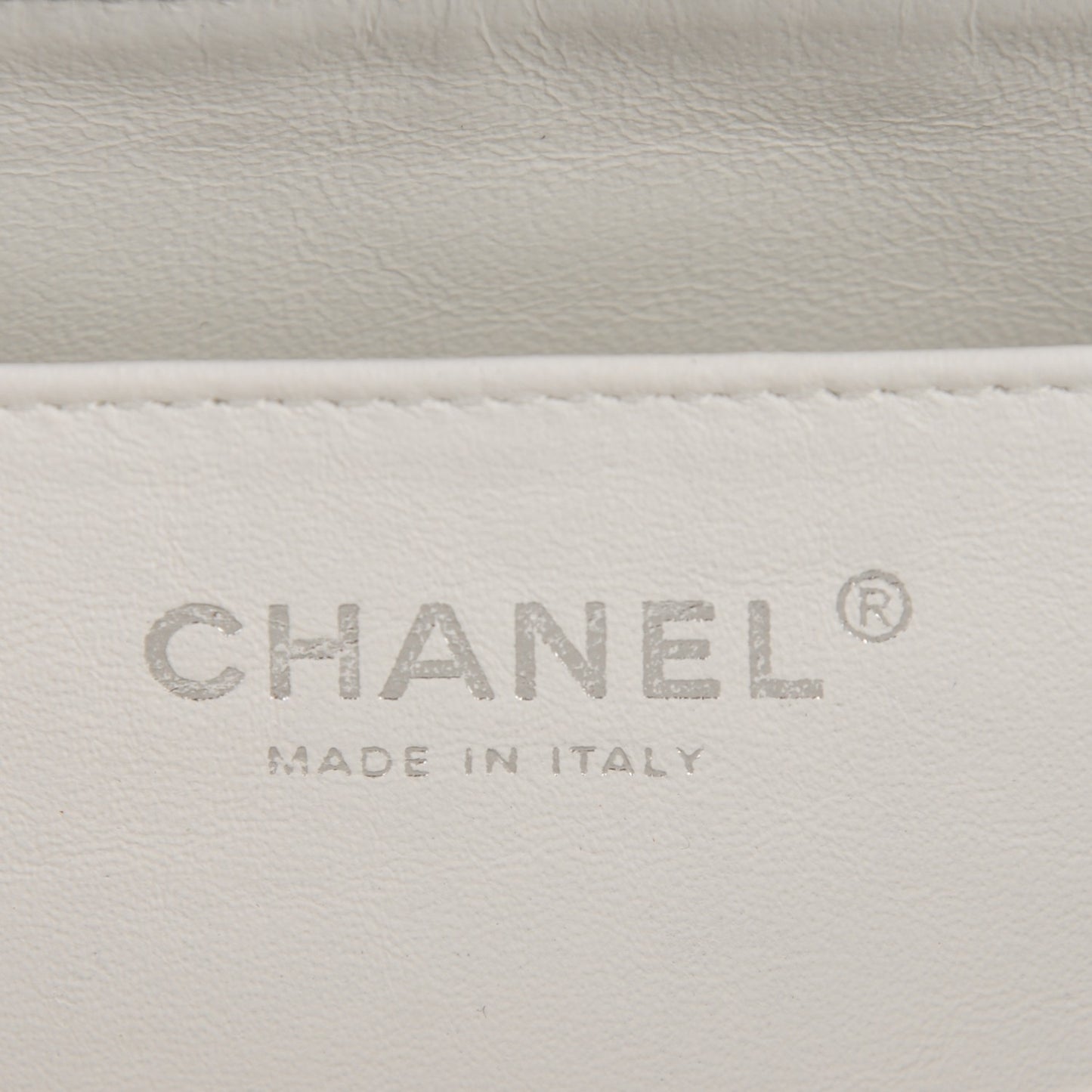 Caviar Quilted Jumbo Single Flap White