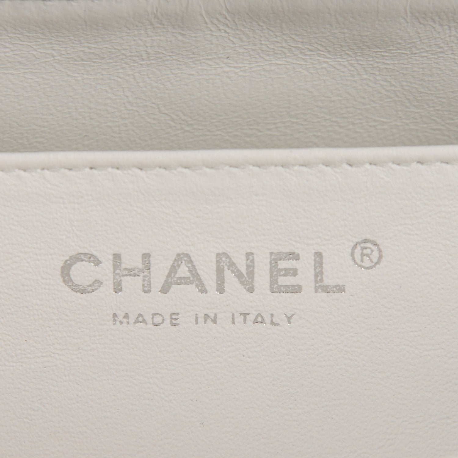 Chanel Caviar Quilted Jumbo Single Flap White 7 of 7