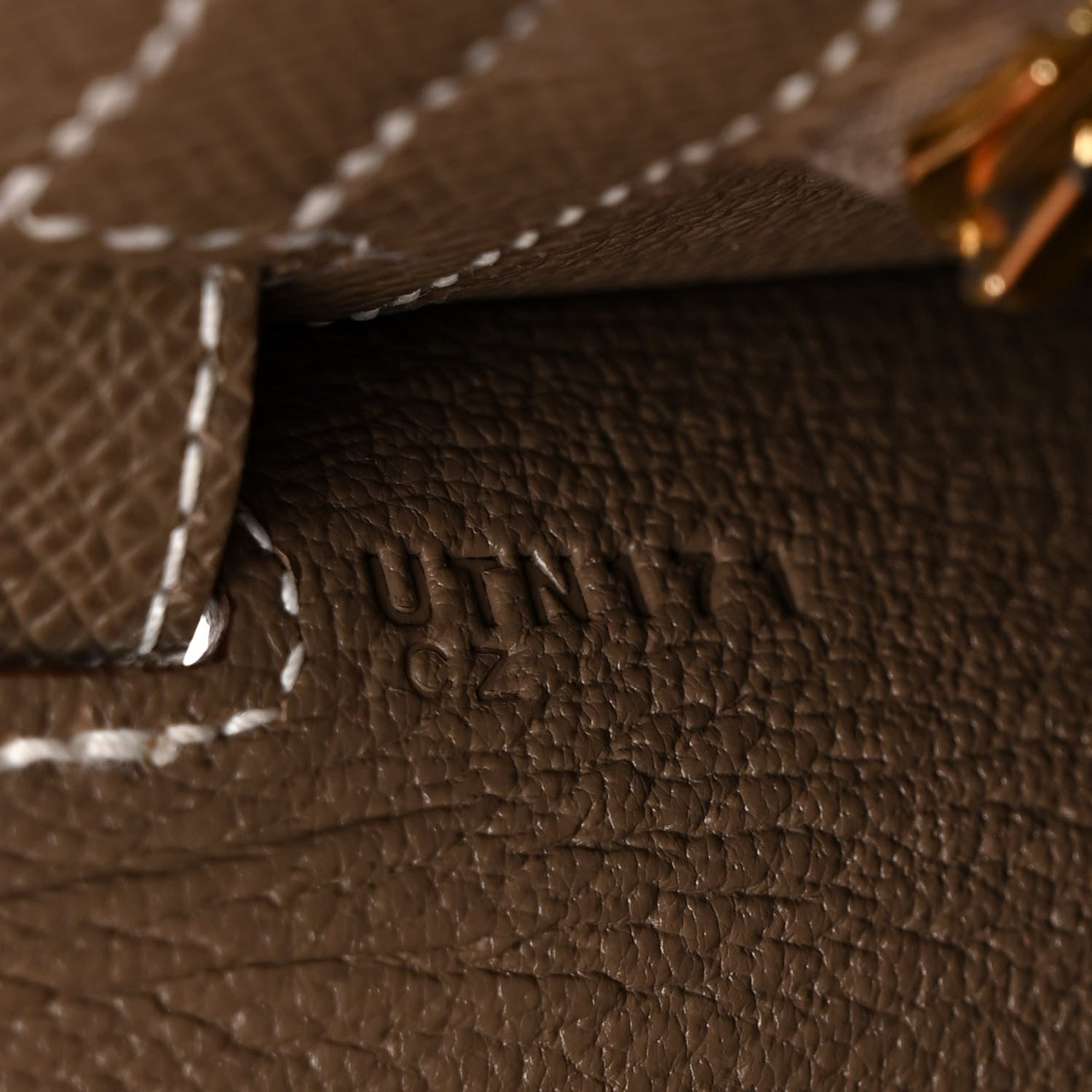Hermes Epsom Kelly Sellier 25 Etoupe 7 of 11